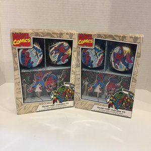 Spiderman Marvel Comics cupcake kits x 2